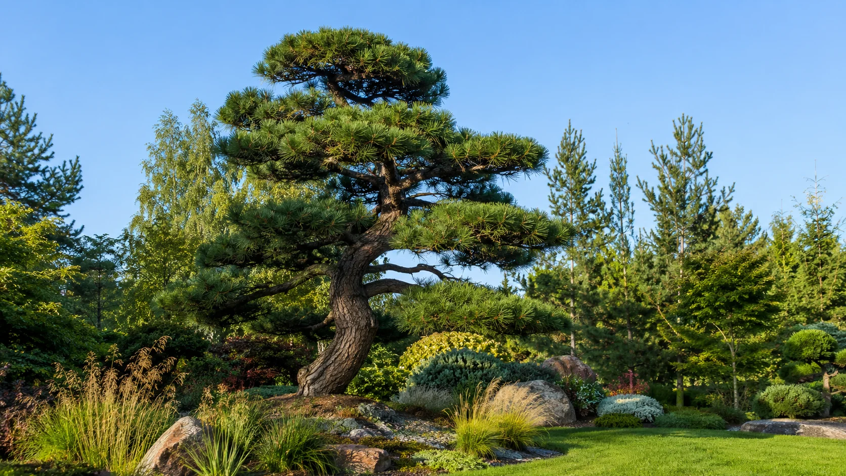Sosny formowane (Pinus)